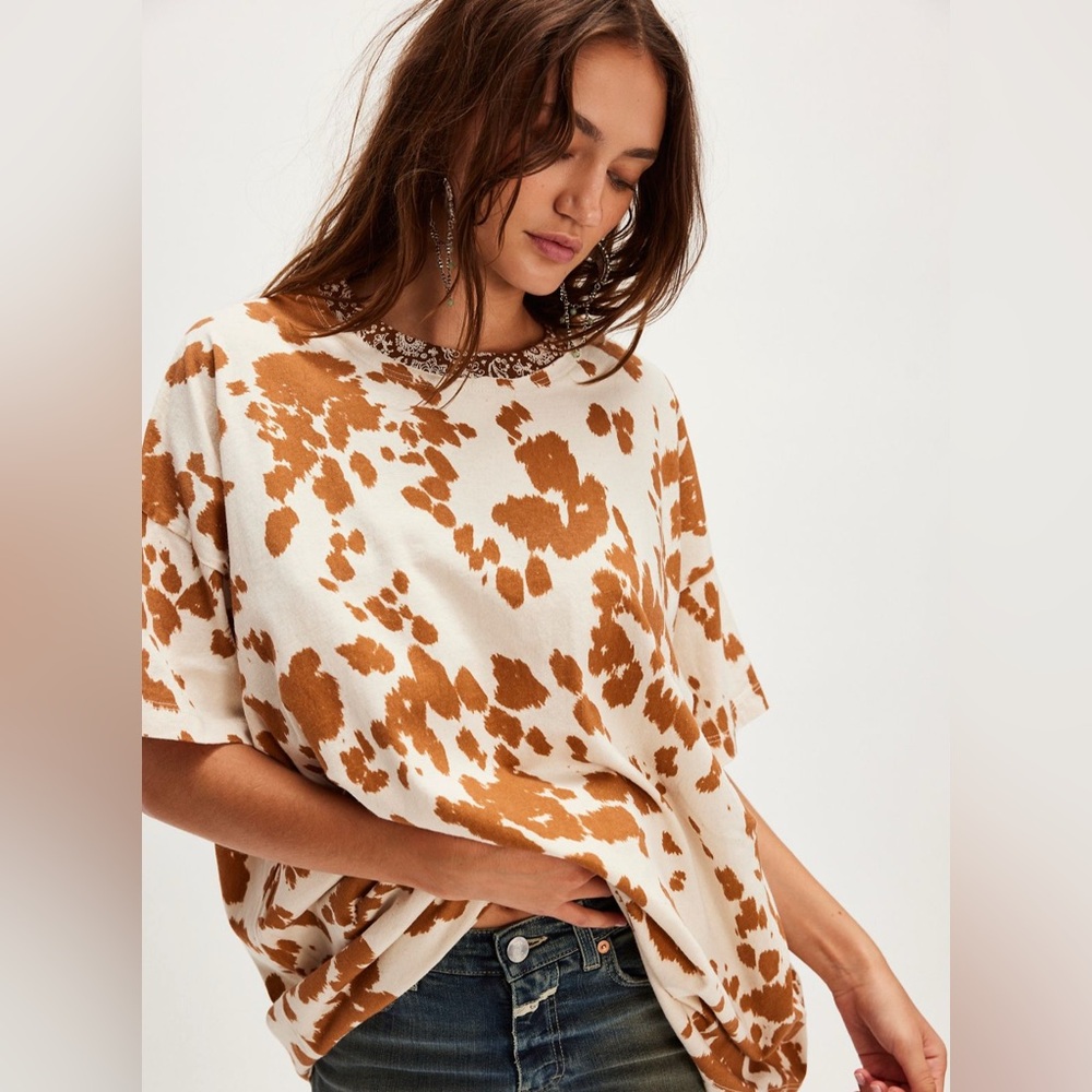 Free People x Ragabond Rowdy Ringer Tee NWT